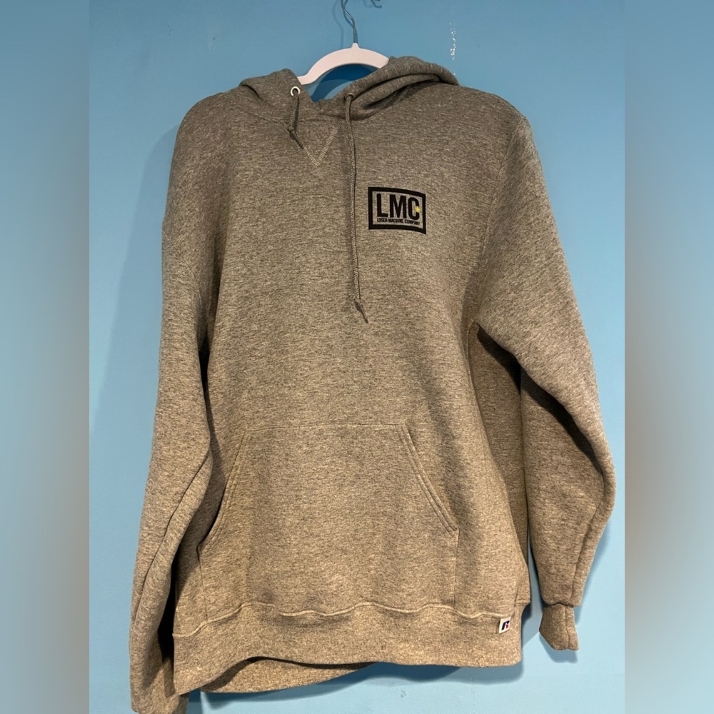 Men’s LMC grey clown hoodie size L